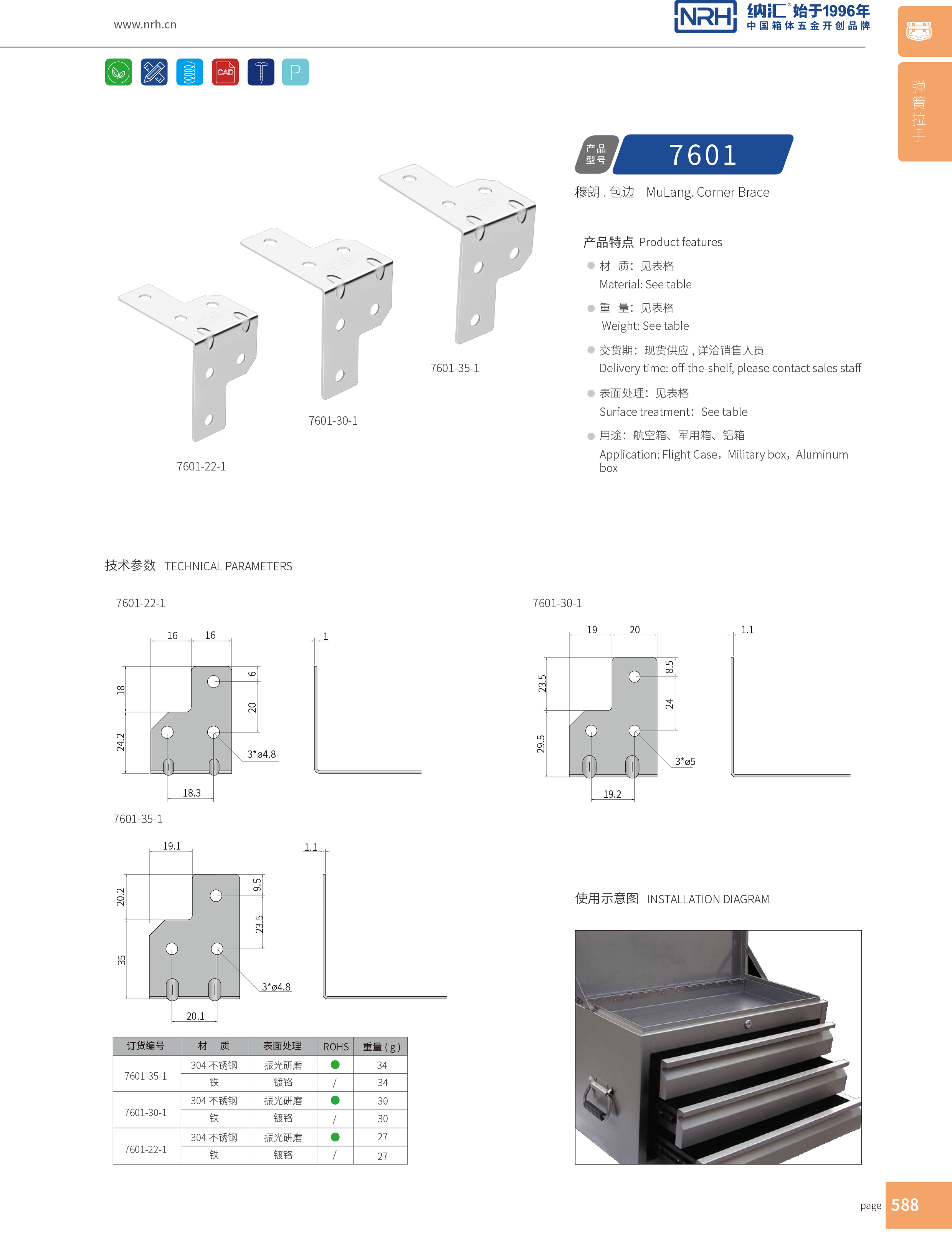 包边7601-30-1灯光箱护角_铝护角_NRH流氓软件下载APP大全免费下载大全包边 