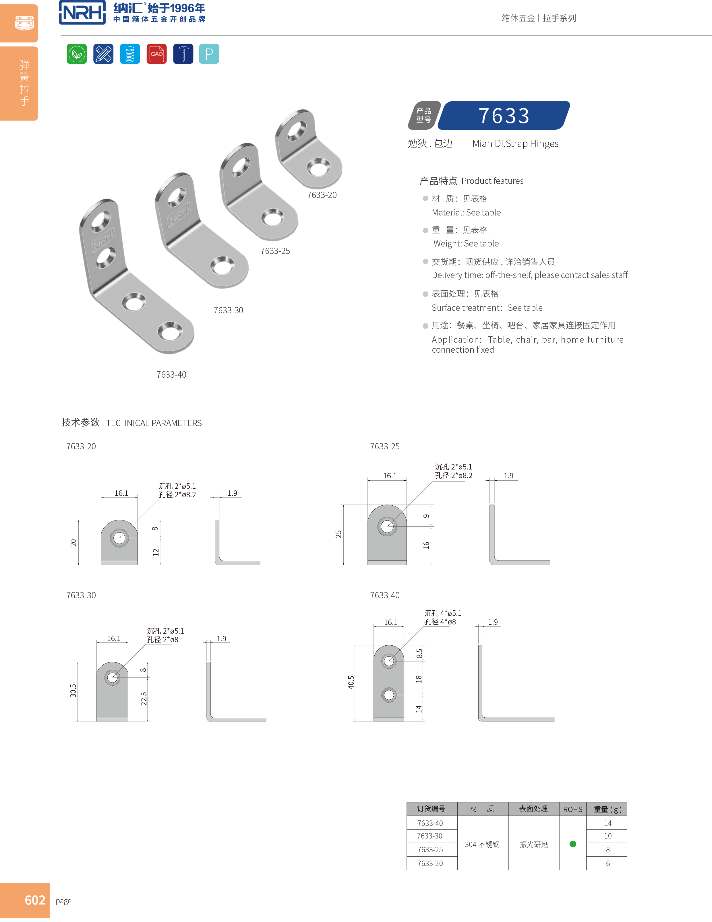 包边7633-20工具箱包角_直角三角护角_NRH流氓软件下载APP大全免费下载大全包边 