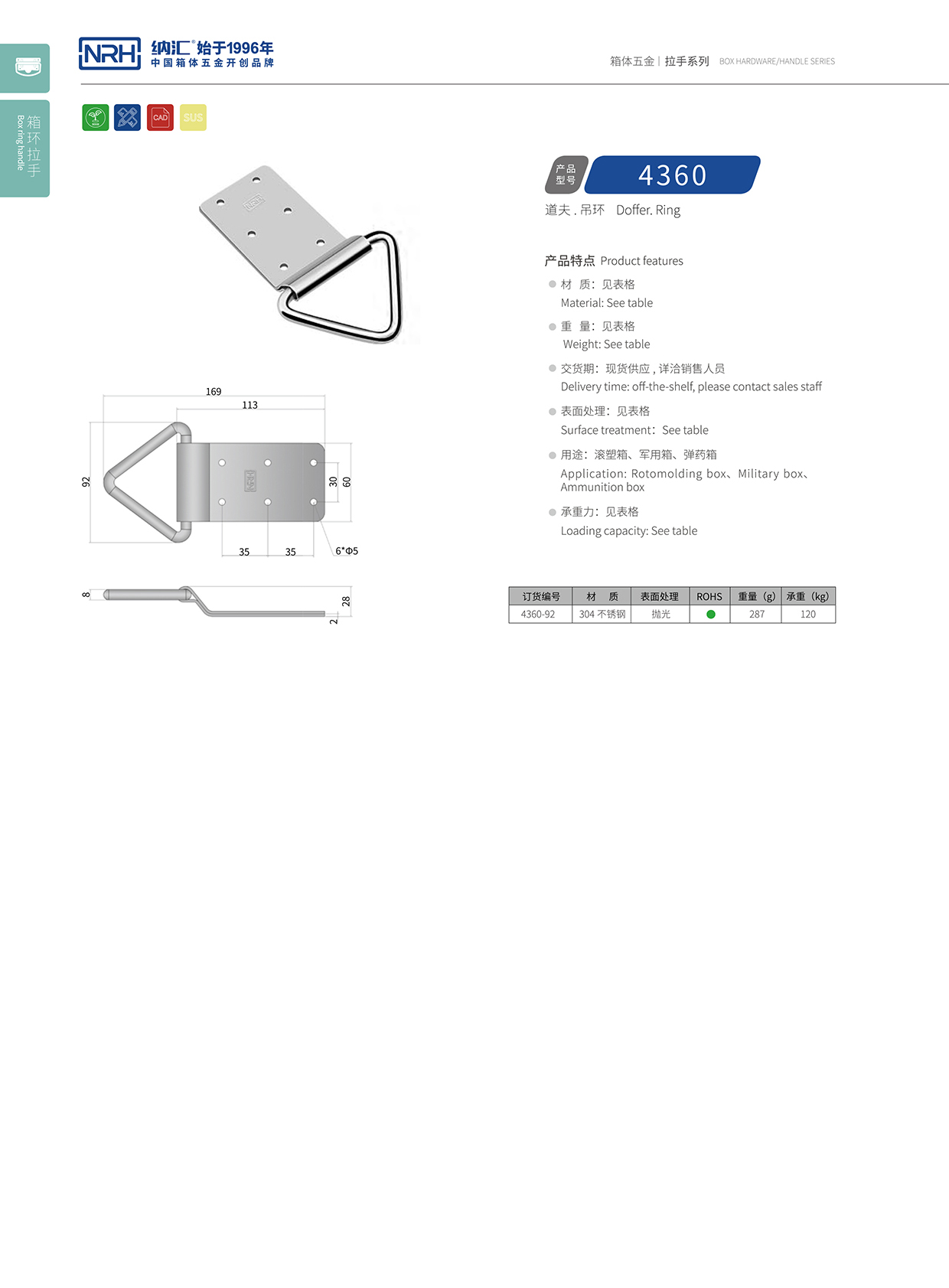 流氓软件下载APP大全免费下载大全/NRH 滚塑箱吊环 4360